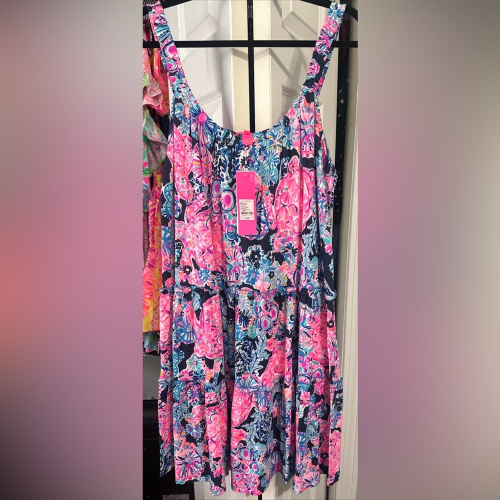 NWT Lilly Pulitzer Loro swing dress size large!